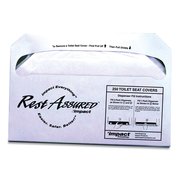Impact Products Rest Assured Seat Covers, 14.25 x 16.85, White, PK5000 25177673